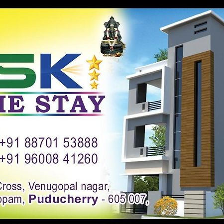 Ssk Home Stay Puducherry Exterior foto